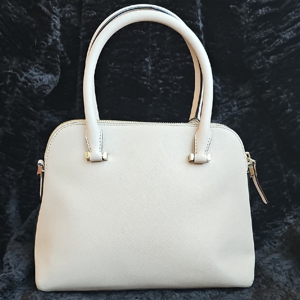 Kate Spade LIMITED EDITION Cream Satchel Bag With Crossbody Strap - Picture 7 of 16